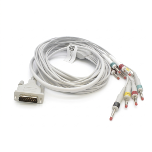 CAVO ECG 10 TERMINALI BANANA PLUG IEC 3,1M - SCHILLER