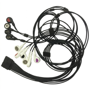 CAVO ECG 10 TERMINALI BOTTONE SNAP IEC 1,1M - SCHILLER