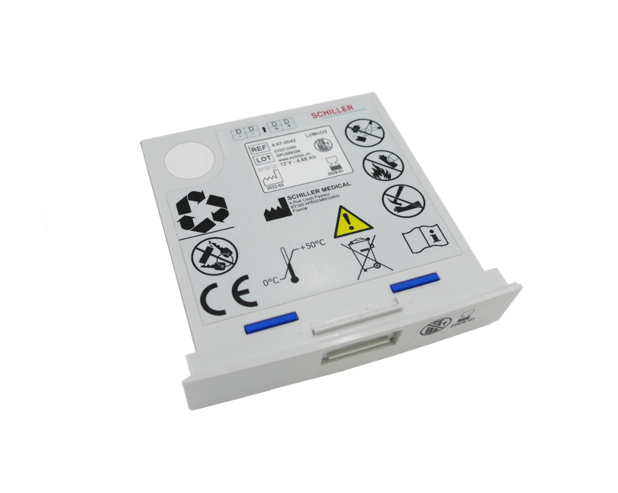 Batteria per FRED Easy G2 al Litio non ricaricabile 12V 4,65Ah