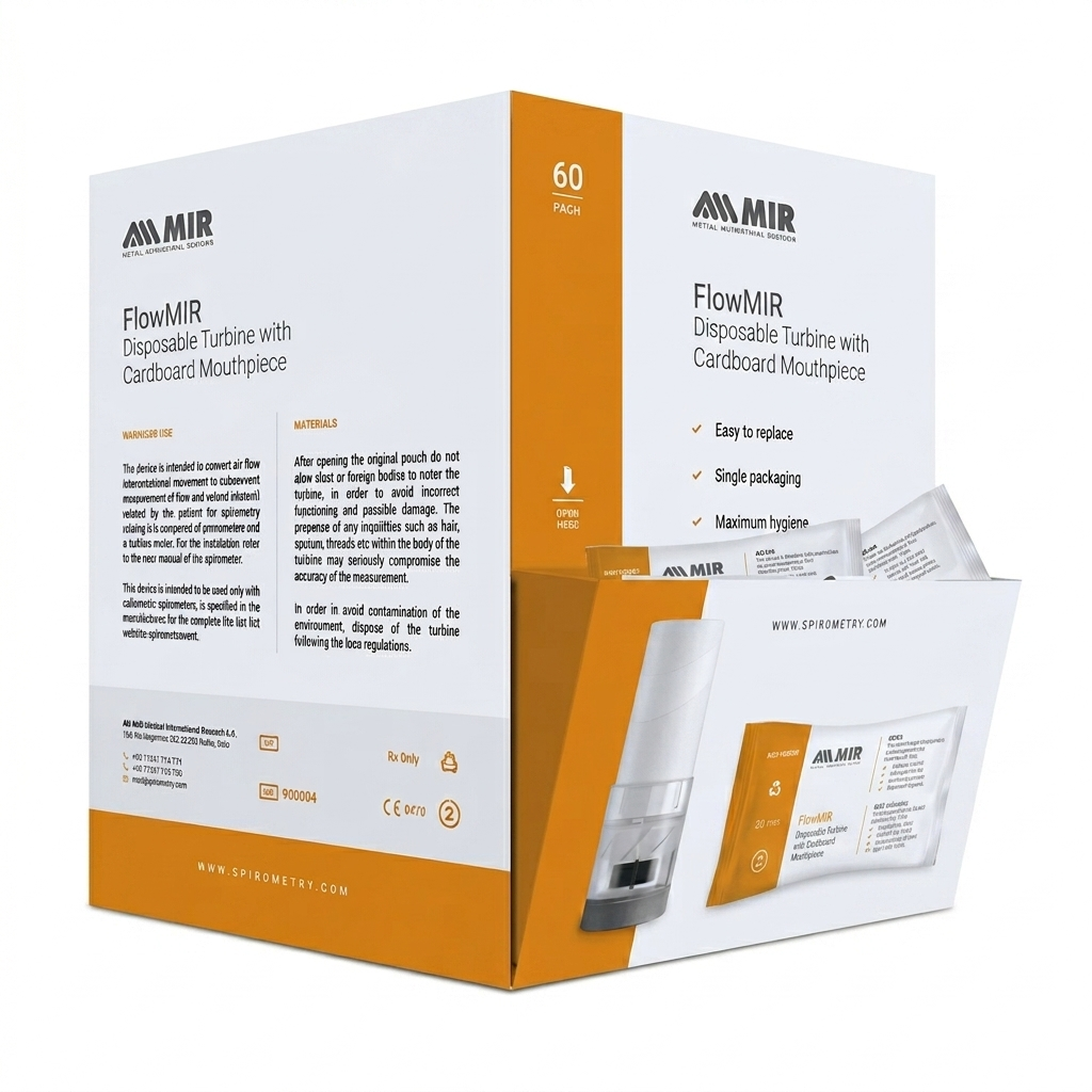 TURBINA MONOUSO PER SPIROMETRO FLOWMIR® - MIR - immagine 2