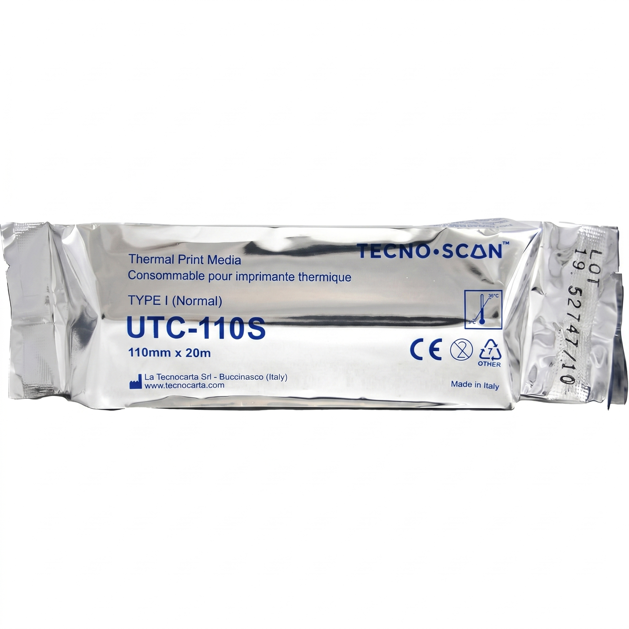 CARTA TERMICA PER ECOGRAFIA - TECNOSCAN STANDARD
