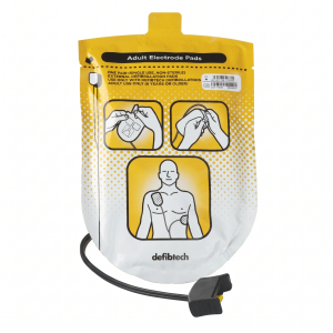 Piastre monouso per defibrillazione adulti - Defibtech